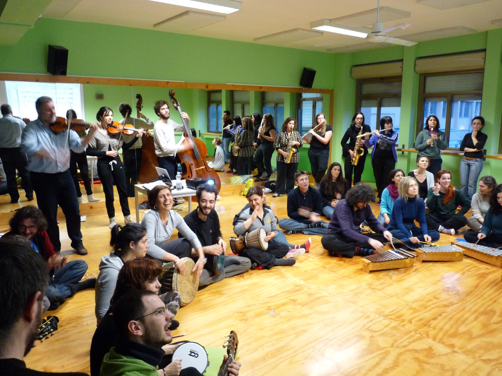 Formazione Orff-Schulwerk al CDM, Roma, 2012-13